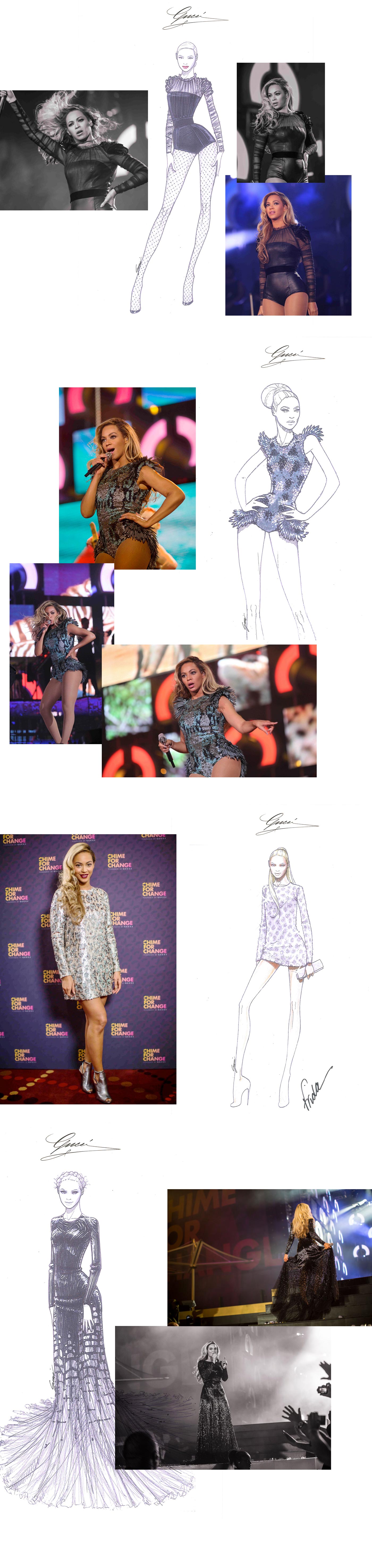 Beyonce-Gucci-Looks-for mrs Carter-world tour-1