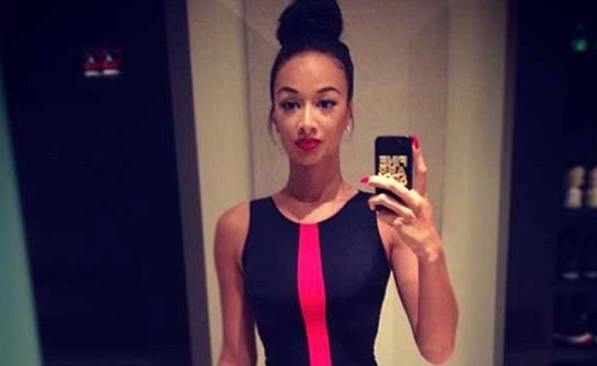 Draya Michele Sexy In Lenisha Marie Dress-719-2