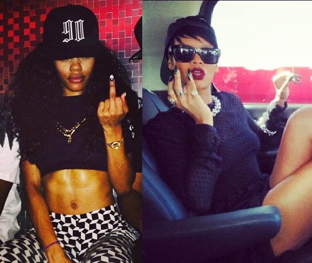 Rihanna and Teyana Taylor Feuding-925-1
