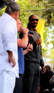 Snoop Dogg at The Culinary Stage at BottleRock - Napa Valley Expo Center in Napa, Calif., on Sunday, May 31, 2015. (Emilio Ricci / CelebNMusic247)
