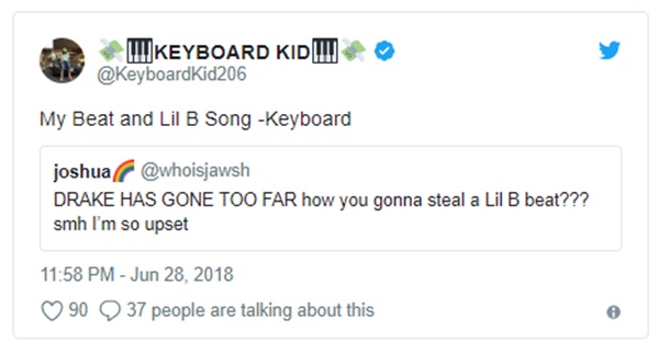 Lil B Producer Accuses Drake Of Beat-Jacking 