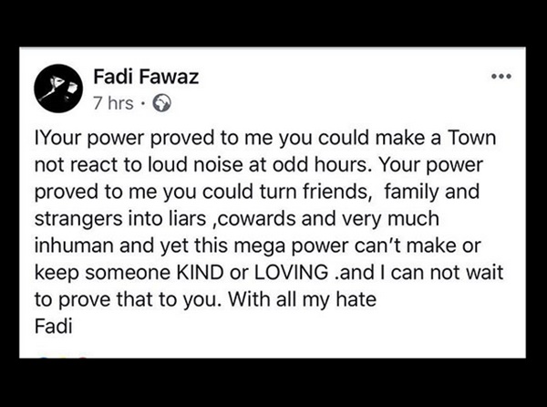 George Michael Will: Fadi Fawaz Left NOTHING