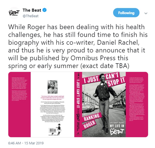 OMG! Ranking Roger General Public + English Beat singer Dead