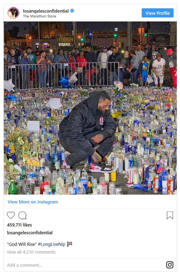 The Game Vows Nipsey Hussle's 'Legacy Will Never Be Forgotten'