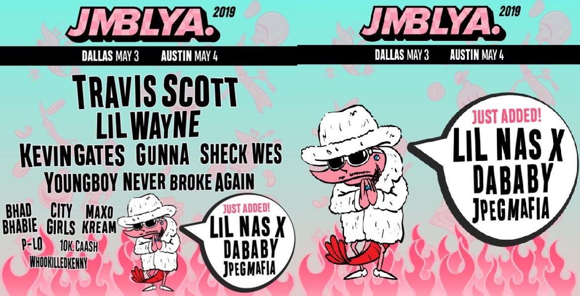 JMBLYA Lineup 2019: Lil Nas X, DaBaby and JPEGMAFIA