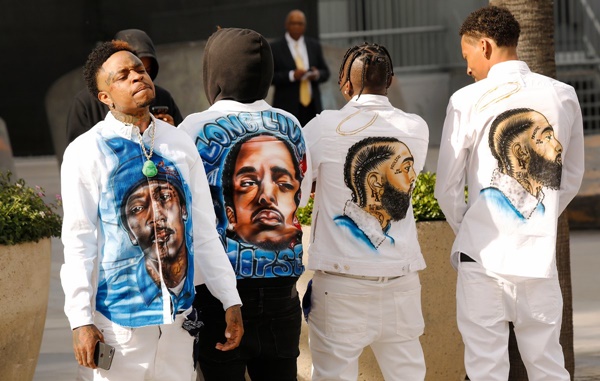 Nipsey Hussle Memorial: Stevie Wonder, Lauren London, Snoop, YG + Minister Louis Farrakhan