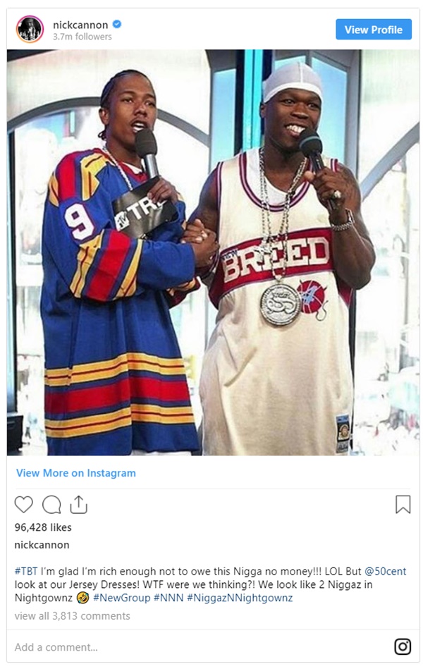 50 Cent BLASTS Nick Cannon Calling Him a "B-tch"