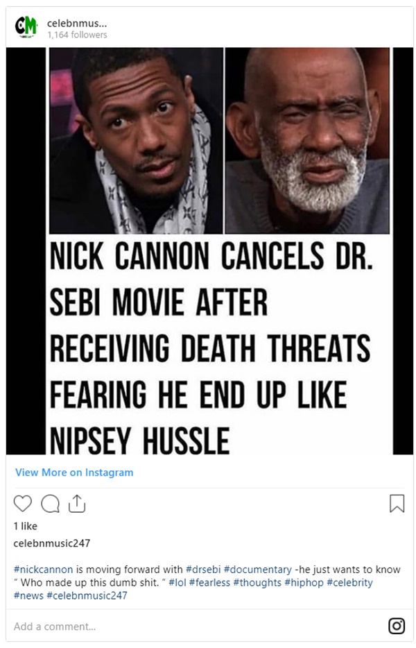 Fearless Nick Cannon Wants To Know: "Who Made This Dumb Shit"