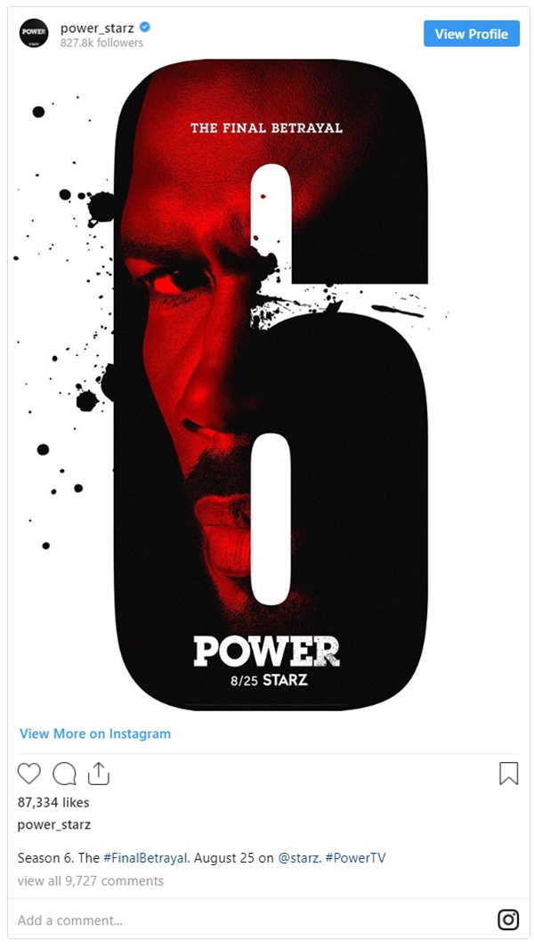 Starz Power Officially Announces Final Season