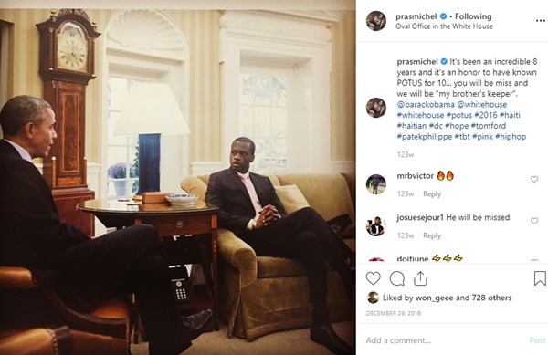 Fugees Pras Indicted Over Political Donations; IG Photos Time Stamped 
