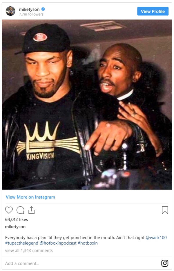 Wack 100 + Mike Tyson Fight Over Tupac Podcast Question