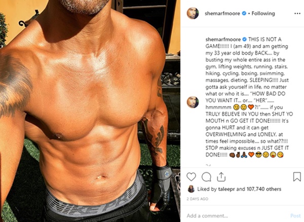Shemar Moore Defends His Sexuality Once Again
