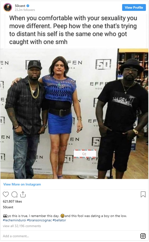 50 Cent: Young Buck Uncomfortable Around Transgender People