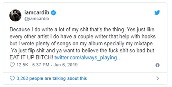 Cardi B CLAPS BACK at Megan Thee Stallion