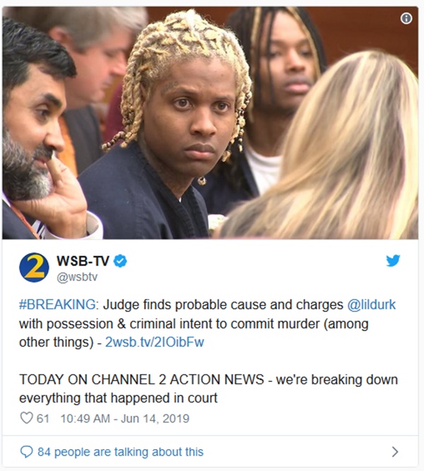 Lil Durk Screwed Judge Finds Probable Cause