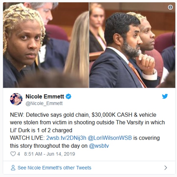 Lil Durk Screwed Judge Finds Probable Cause