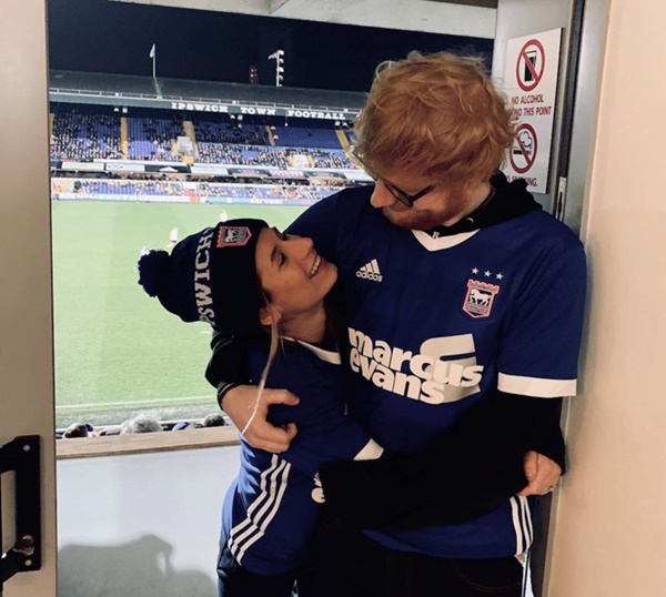 Ed Sheeran Officially Off the Market