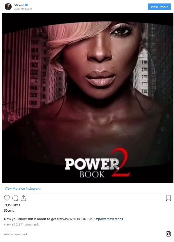 50 Cent Teases Power Fans With Look at Power Book II