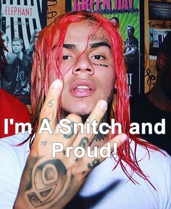 Tekashi 6ix9ine: Rappers Hatin' on Me Are Jealous & Washed Up