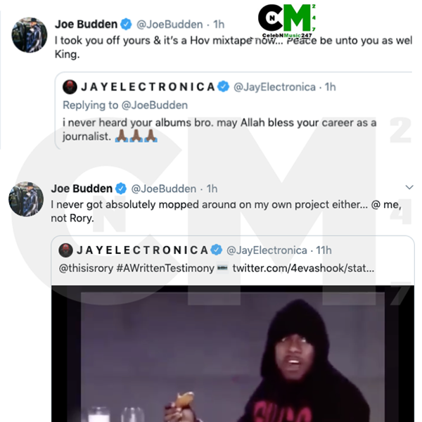 Joe Budden + Jay Electronica Beefing Over Jay’s New Album
