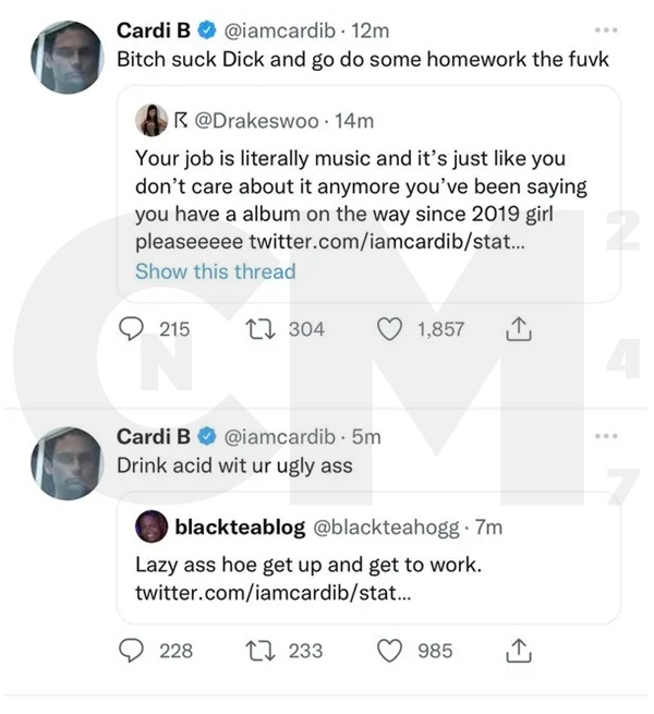Cardi B Deletes Twitter After Shocking Grammys Beef with Fans