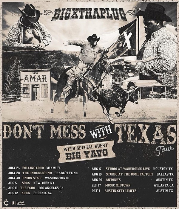 BigXthaPlug Announces “Don’t Mess With Texas” Tour