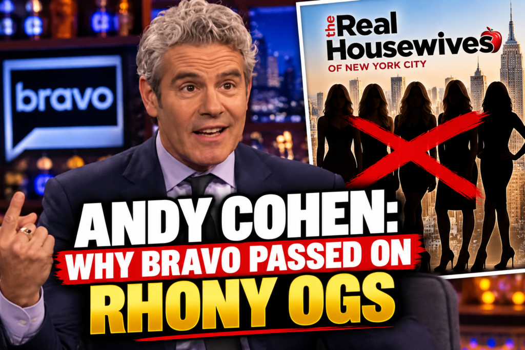 Andy Cohen: Why Bravo Passed on RHONY OGs