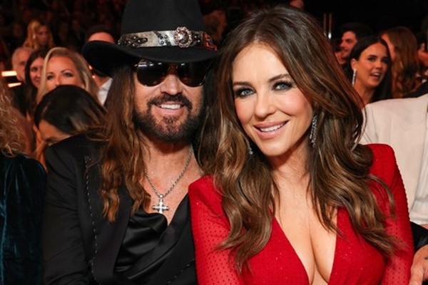 Billy Ray Cyrus and Elizabeth Hurley Are Engaged — and That Ring Did the Talking First