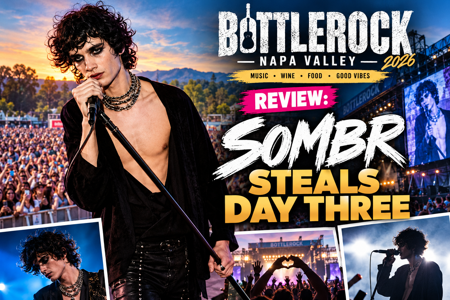 BottleRock Review: Sombr Steals Day Three