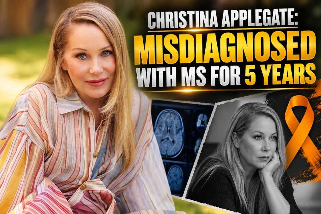 Christina Applegate: Misdiagnosed With MS for 5 Years