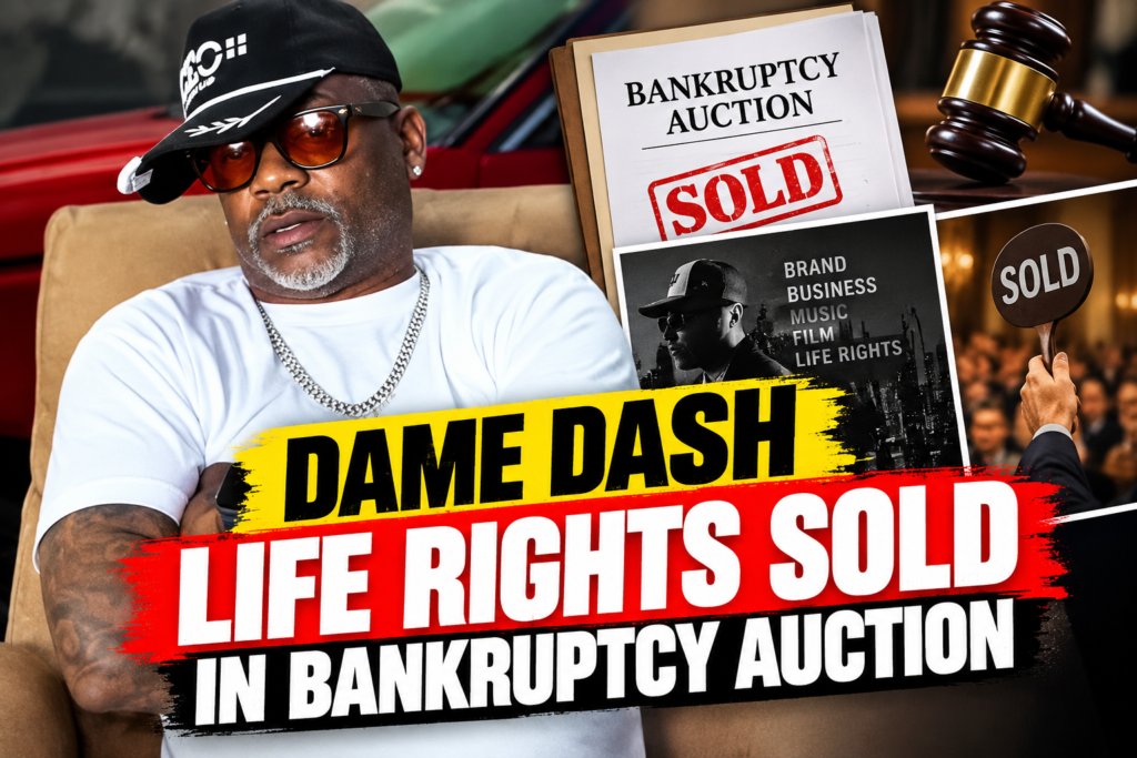 Dame Dash Life Rights Sold in Bankruptcy Auction