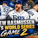 Drew Rasmussen Gets World Series Game 2