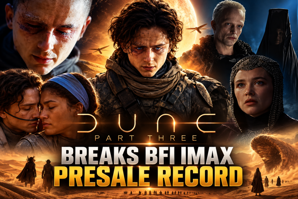 Dune: Part Three Breaks BFI IMAX Presale Record