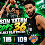 Jayson Tatum Drops 36 as Celtics Beat Knicks