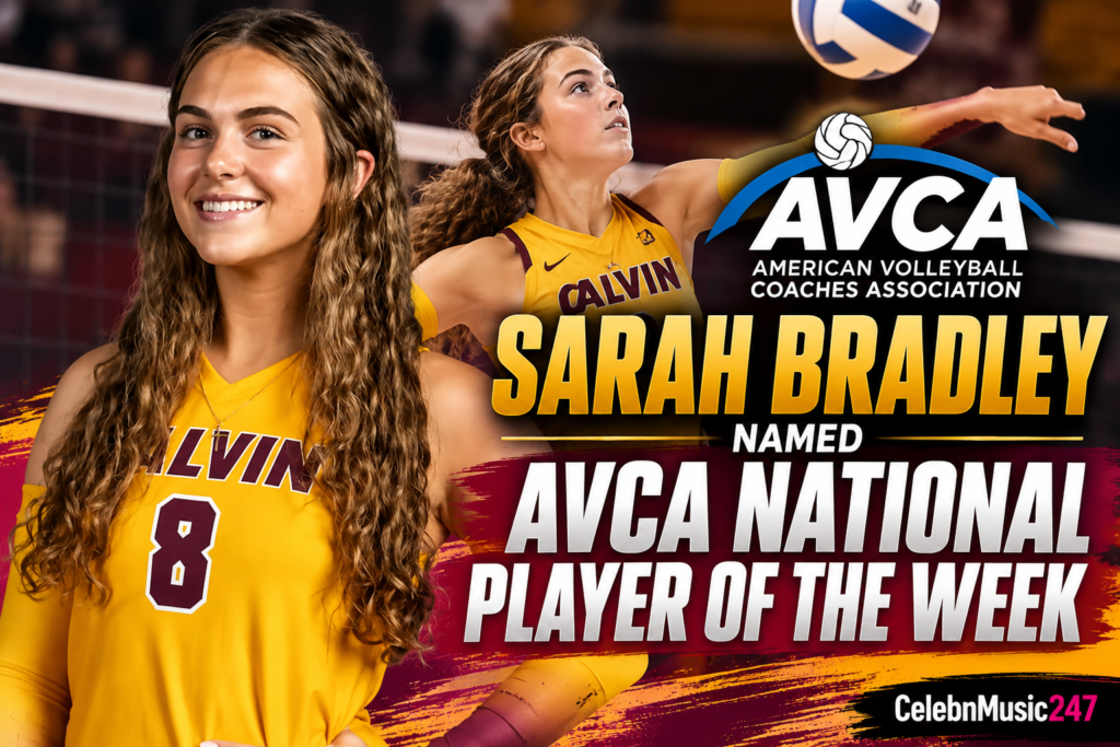 Sarah Bradley Named AVCA National Player of the Week