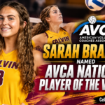 Sarah Bradley Named AVCA National Player of the Week