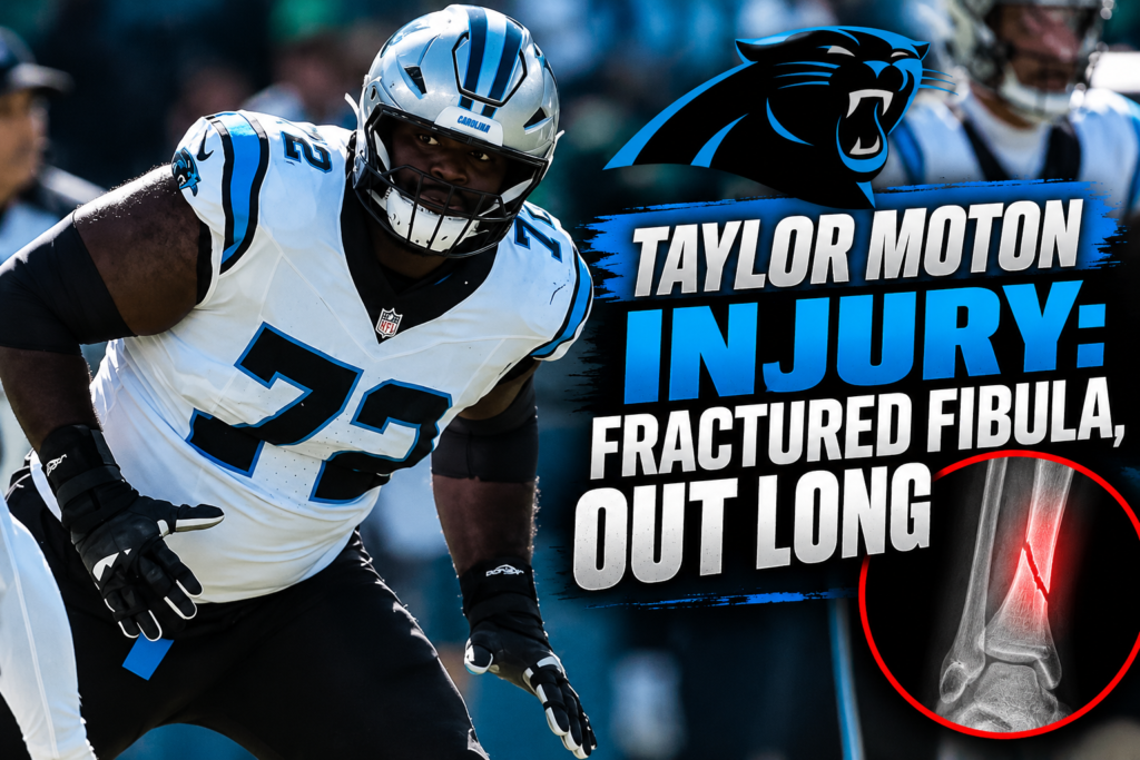 Taylor Moton Injury: Fractured Fibula, Out Long