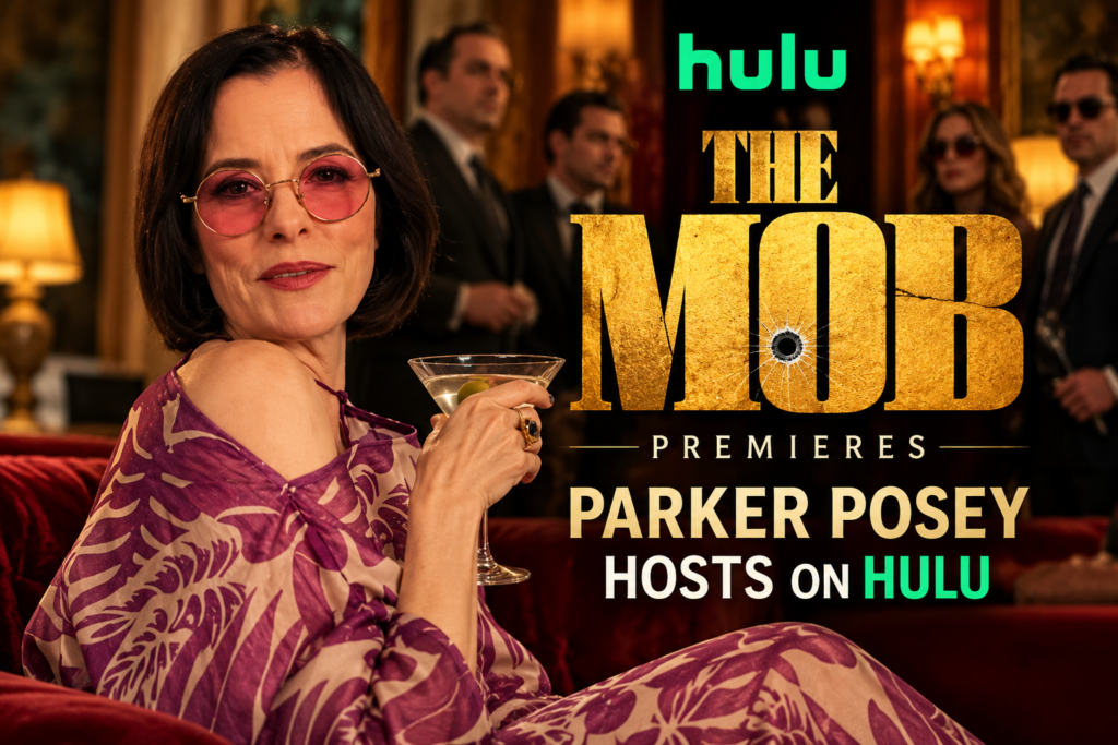The Mob Premieres: Parker Posey Hosts on Hulu