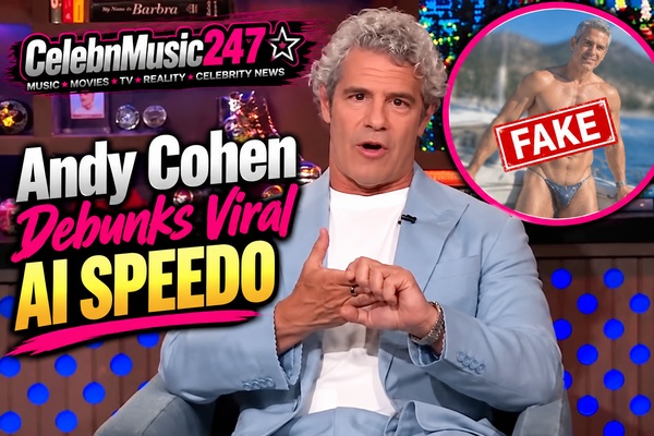 Andy Cohen Debunks Viral AI Speedo Photo
