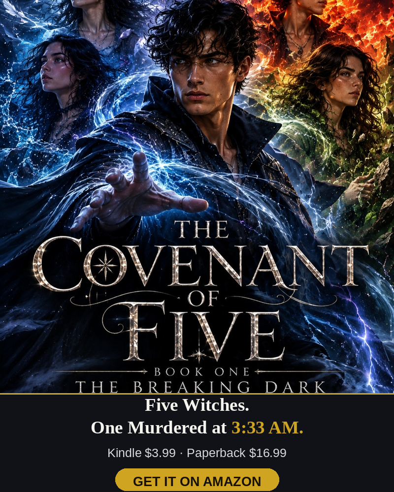 The Covenant of Five — Book One: The Breaking Dark by Emilio Ricci, on Amazon