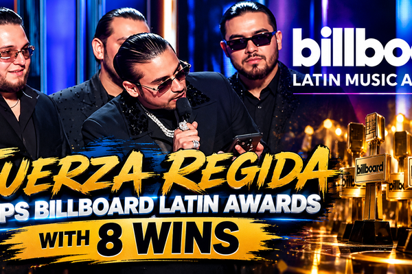 Fuerza Regida Tops Billboard Latin Awards With 8 Wins
