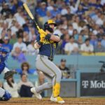 Jake Bauers Milwaukee Brewers NLCS