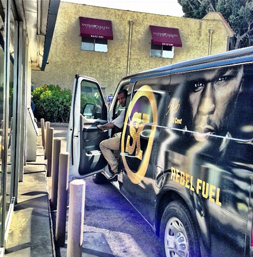 Game Steals 50 Cent’s Street King Van?