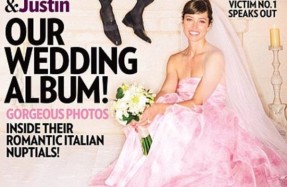 Jessica Biel Pink Wedding Dress Get Mixed Reactions?