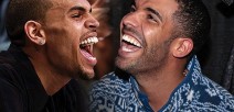 Drake & Chris Brown of The Hook For Bar Brawl