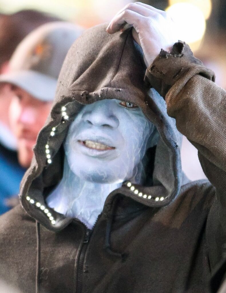 Jamie Foxx in Spiderman as Villain Electro