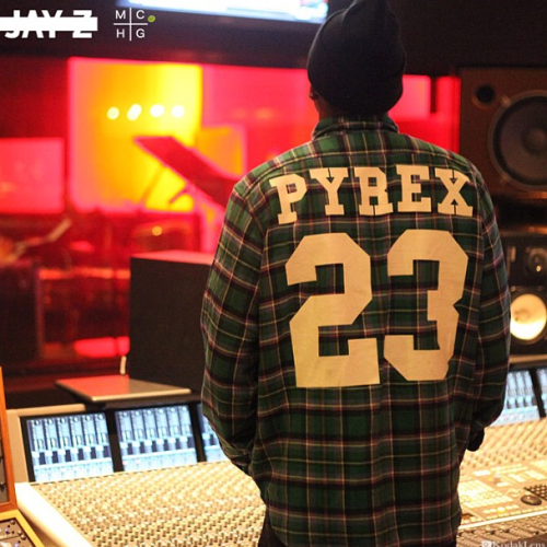 Jay-Z Rocks $550 Pyrex 23 Green Flannel
