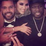 50 Cent Spotted with Ricky Martin