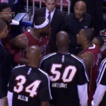 LeBron James and Mario Chalmers Fight?