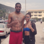 Kevin Durant and Monica Wright on the Rocks